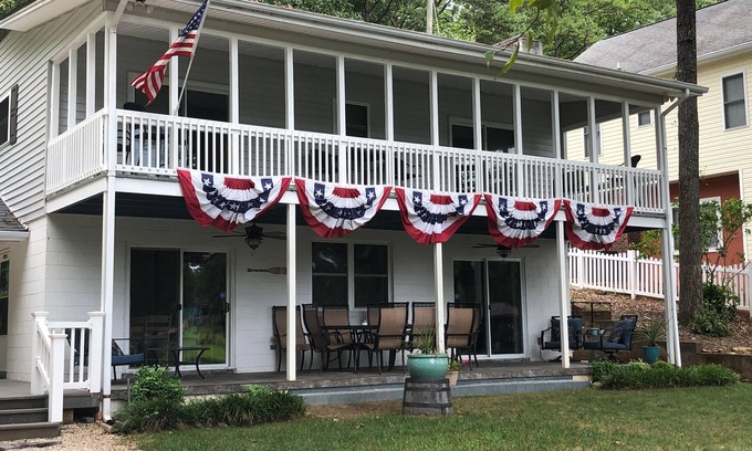 Norwood Casa | Cala tranquila * Muelle privado * Reunión familiar * Pozo de fuego * Dbl Porch * Estacionamiento LG