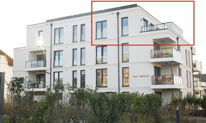 Wangerooge Apartamento | Penthouse Wangerooge, gigantischer Meerblick