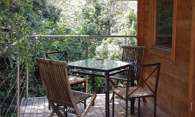 Saint-Cyr-sur-Mer Chalet De Esquí | Petite Maison Avec Jardin et Piscine en Provence