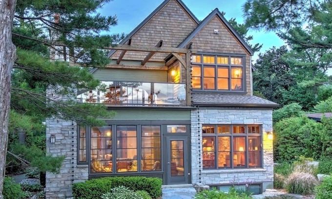 Grand Bend Cabaña | Pinepoint Lakefront Cottage- Ultimate Luxury In Southcott Pines!