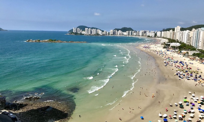 Morro do Maluf Apartamento | Pitangueiras - Pie genuino en la arena - Vista espectacular