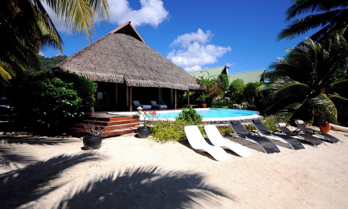 Otumai Villa | Pool & Beach villa by DISFRUTA DE VILLAS MOOREA, playa de arena blanca + piscina privada