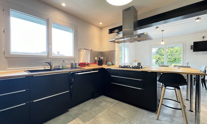 Boussens Casa | Vacaciones con vistas a la piscina en Toulouse