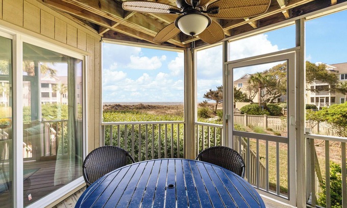 Isle of Palms Villa | Port O' Call E104 - Walkout to Ocean/Pool!