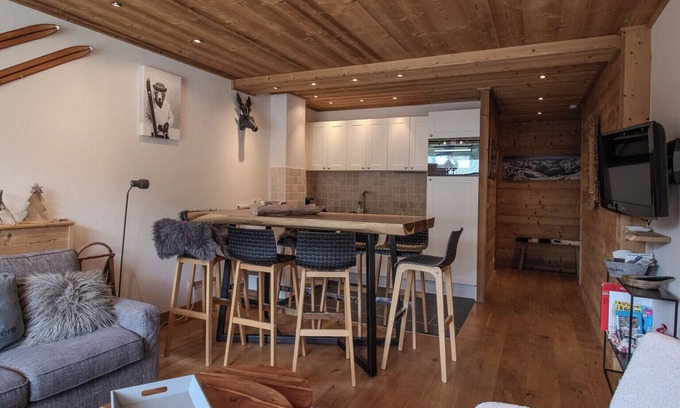 Le Cret Apartamento | Portillo 205 Spacious and Bright Apartment in the Heart of Val d’Isère