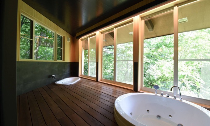 Zaoonsen Villa | Private cottage (Max. 6 people) Enjoy a special time with your family and friends in a private space with Jacuzzi.