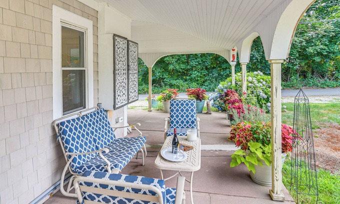 Plymouth Cabaña | Private Heated Pool: Family Cottage in Plymouth!