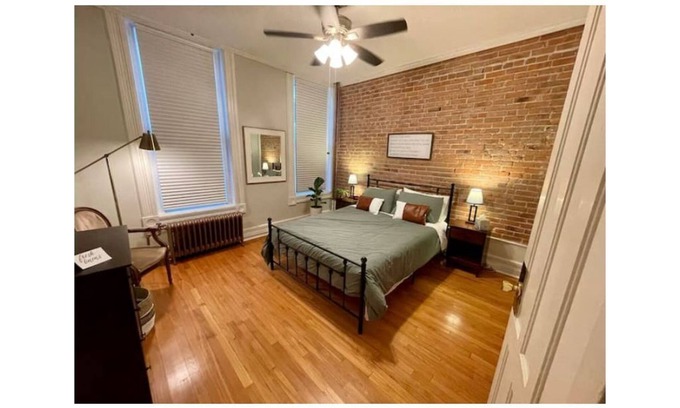 Glens Falls Apartamento | Private Historic Downtown Executive Suite