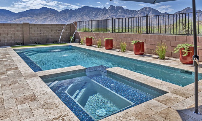 Rancho Vistoso Casa | Private Pool, Spa and cozy outdoor fireplace await!