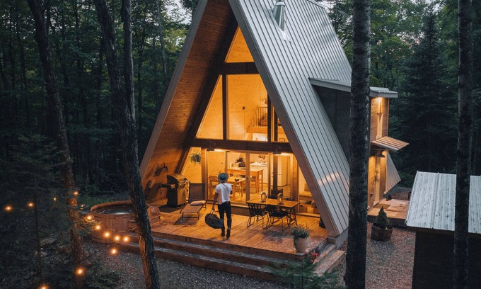 Thorne Cabina | Prunella № 2, Prunella № 2 - A-Frame Cabin Getaway - Design, Comfort & Nature