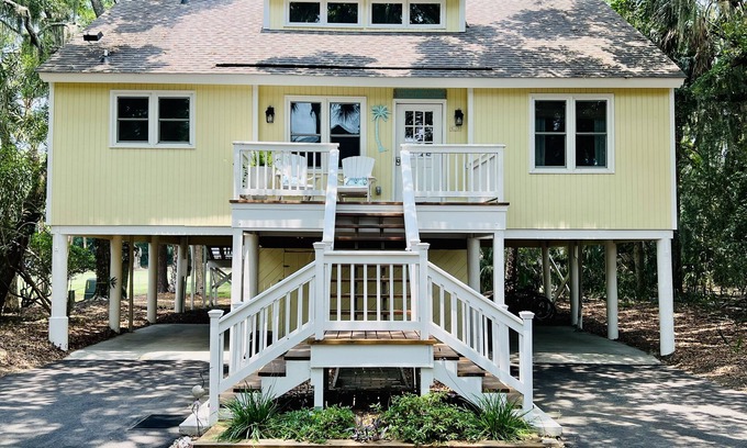 Tarpon Pond Cabaña | Quaint Seabrook Island Beach Cottage Near Charleston