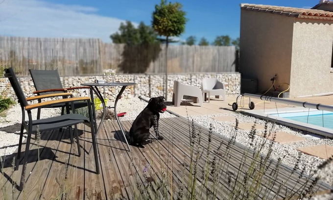 Cardet Villa | Quiet villa, private pool, fully fenced grounds (pets welcome).