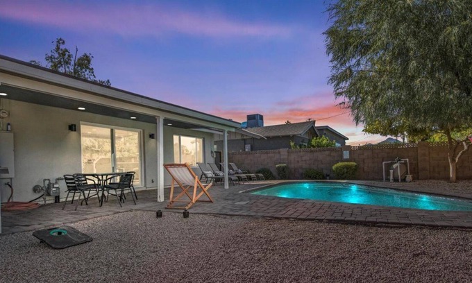 Park Scottsdale One Casa | Remodeled Modern Old Town Scottsdale Gem w/ Heated Pool!