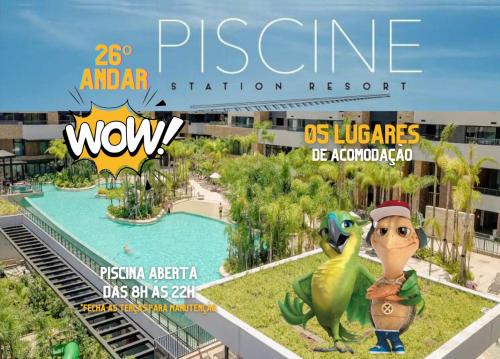 Bras Apartamento | Resort, Piscina e Natureza em SP