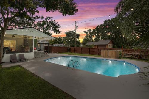 Forest City Casa | Resort-style home with a Heated Pool and a Huge Gated Yard