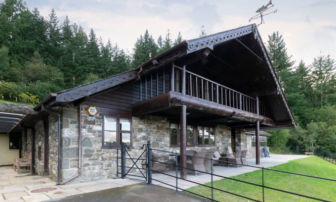 Builth Wells Chalet De Esquí | Rhosferig Lodge in Builth Wells