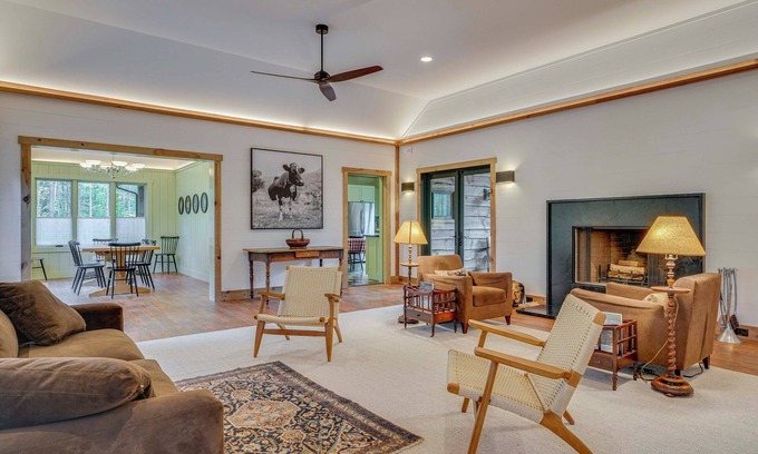 Keene Casa | Riverfront Hideaway in Keene: Walk to Town!