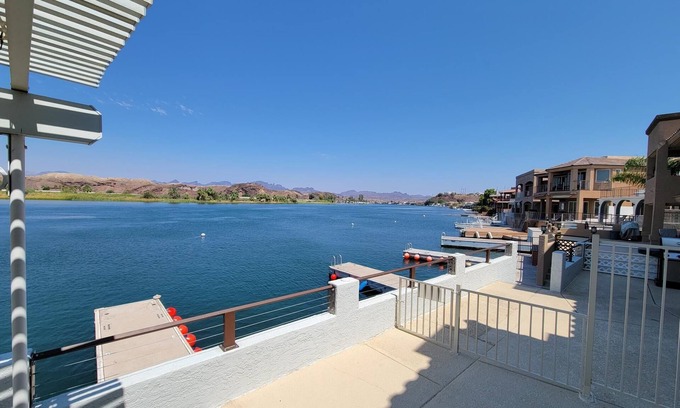 Cienega Springs Casa | Riverfront Parker Home, 3/3 with 2 docks, Views!!!