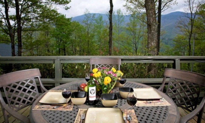 Burnsville Chalet De Esquí | Roaring Fork Chalet Long Range Vistas a la montaña