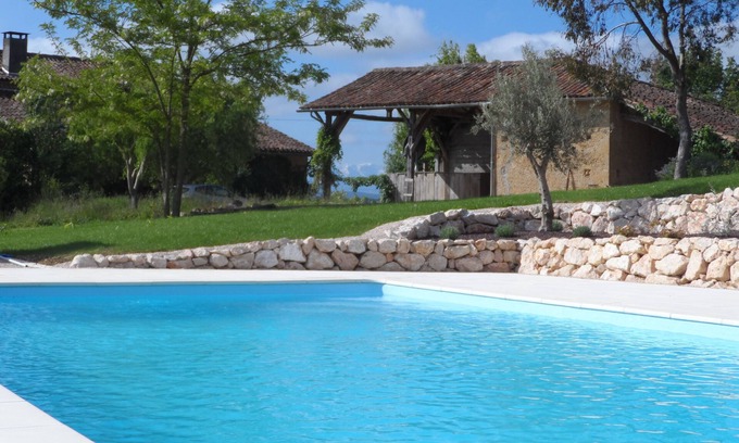 Labastide-Paumes Apartamento | Romántico apartamento casa de campo para 2