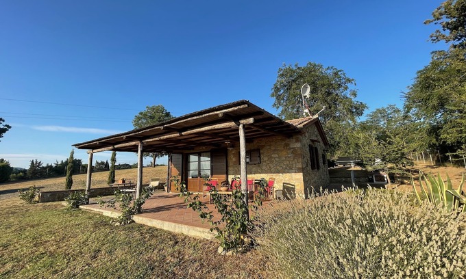 Guardistallo Cabaña | Romántica casa bien equipada para relajarse!