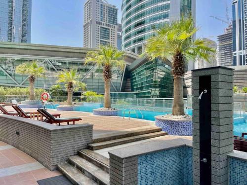 Jumeirah Lake Towers Apartamento | Rustic Elegance By The Lake Studio Cabin In Jlt
