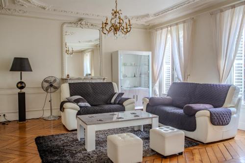 Clignancourt Apartamento | SACRE COEUR Grand Duplex 130 m2 - 4 chambres + double living