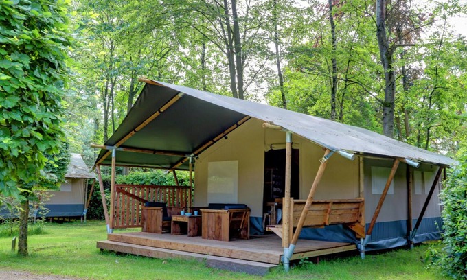 Lichtaart Complejo | Safari Tenten met Sanitair 4 personen