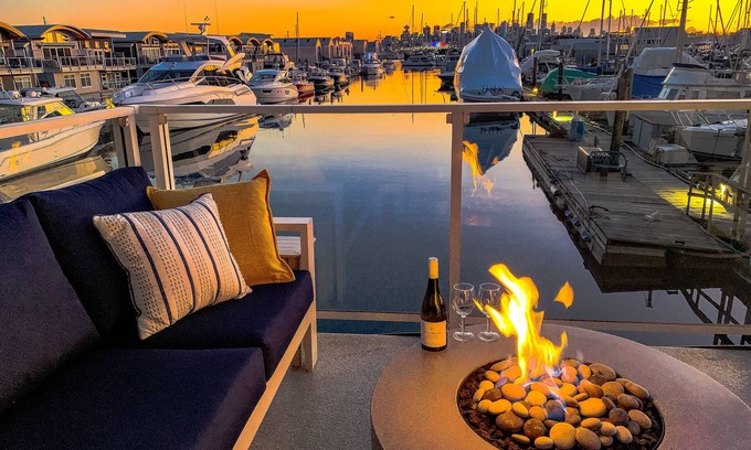 North Vancouver Alquiler De Eote | * Sailor's View * Floating Home Ocean Retreat