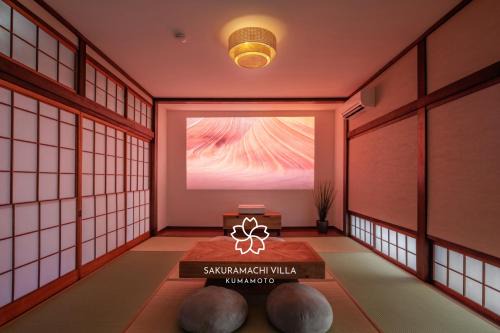 Chuo Ward Villa | Sakuramachi Villa Projector BBQ Free parking 2 Bed Rooms