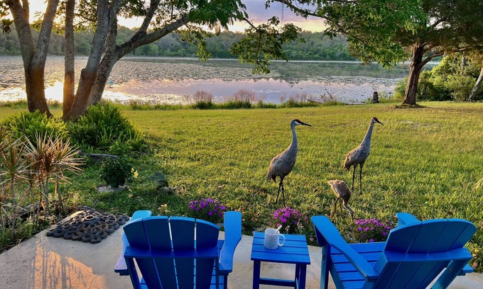 Crescent City Casa | SANDY LAKES FARM - 40+ acre private retreat on Sandy Lake