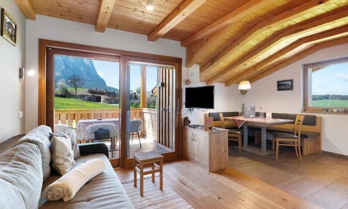 Castelrotto Apartamento | Schererhof Abendrot