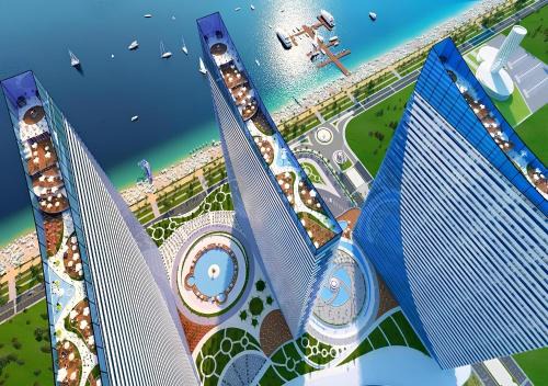 New Boulevard Apartamento | Seaside ApartHotel In Orbi City Batumi