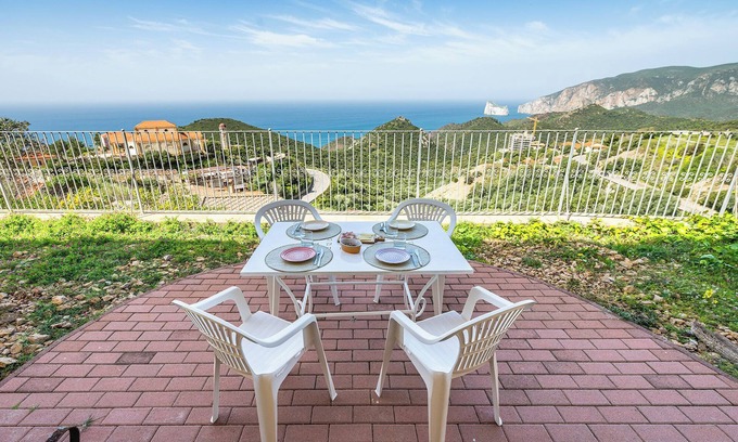 Nebida Apartamento | Casa de vacaciones junto al mar en Nebida, Iglesias, en una nueva estructura