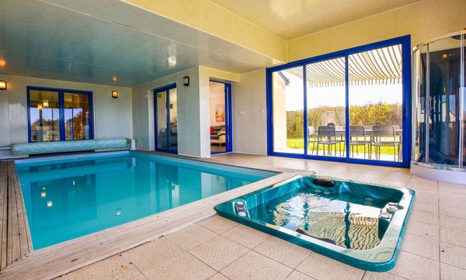 Kerherou Villa | Villa junto al mar con piscina en Moëlan