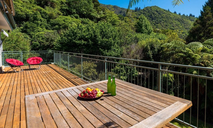 Anakiwa Cabaña | Sonidos serenos - Anakiwa Holiday Home