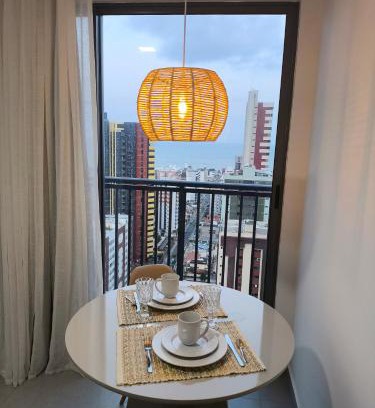 Loteamento Oceania II Apartamento | Simple Smart Vista Mar Manaíra, localização privilegiada