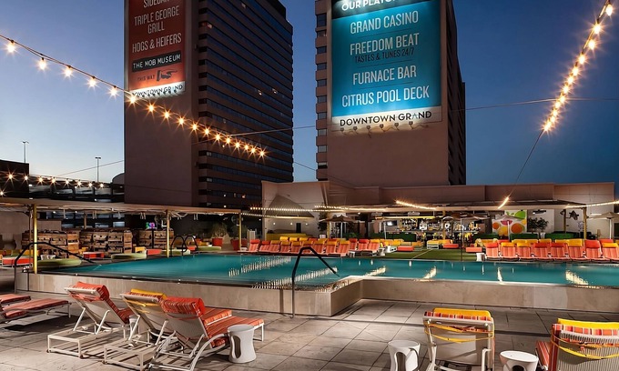 Downtown Las Vegas Hotel | Sin City Escape! 4 Convenient Units w/ City View! Near Mob Museum!