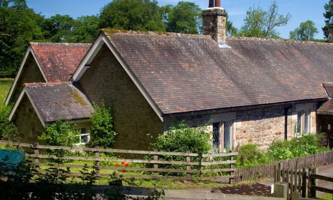 Barrasford Cabaña | Cabaña de una planta para cuatro personas en los terrenos de Haughton Castle, Northumberland