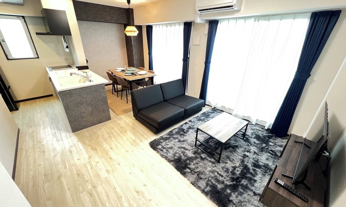 Joto Apartamento | sn201/ 2 beds / 1 sofa bed / 7 min walk from the nearest station!