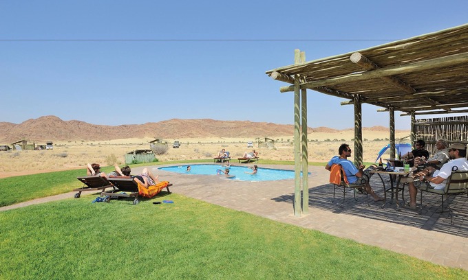 Sesriem Alquiler De RV | Sossus Oasis Camp Site