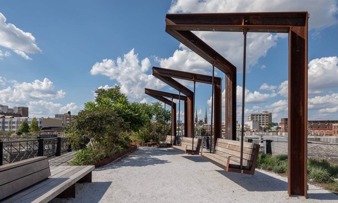 West Poplar Apartamento | Sosuite 2BR Apt w W D Gym On-site Restaurant