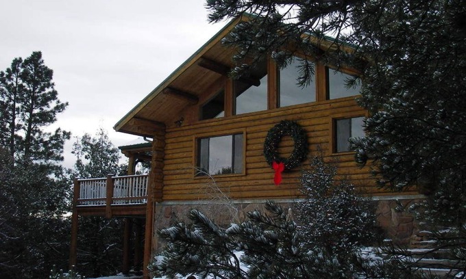 Snowline Casa | Retiro de inicio de sesión de estilo spa en Sandia Mountain