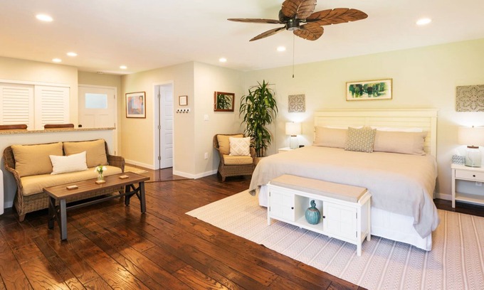 Makawao Apartamento | Mirador de la costa norte Maui! Suite Hoku -países -Makawao -Maui B&B