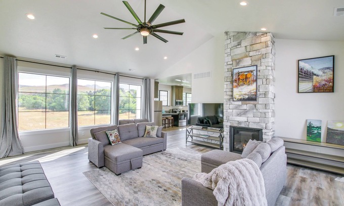 Preston Casa | Spacious Idaho Home on Scenic Cub River!