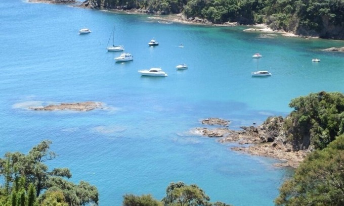 Waiheke Island Apartamento | Nuevo apartamento moderno con vistas a la bahía de Hekerua