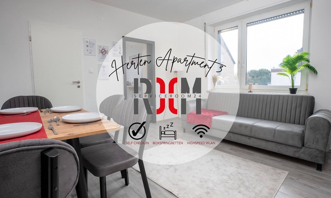 Westerholt Apartamento | Sr24 - Apartment 3 in Herten