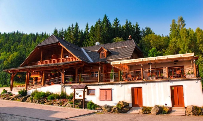 Destne v Orlickych horach Casa | Srub Karolina