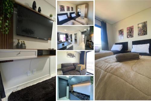 Tocantins Apartamento | Stúdio de 1 Quarto, Wifi 500mb, Condominio com Elevador, 1 Vaga de Garagem, Cozinha Completa - Indicado para Grupos, Hospedes a Trabalho, Família e Pets