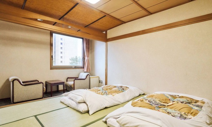 Ote Hotel | StandardWithout meals Japanesestyle room 8 tatami mats on the Fukui castle ruins side / Fukui Fukui